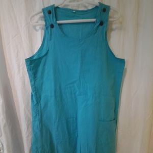 Casual Blue Dress.